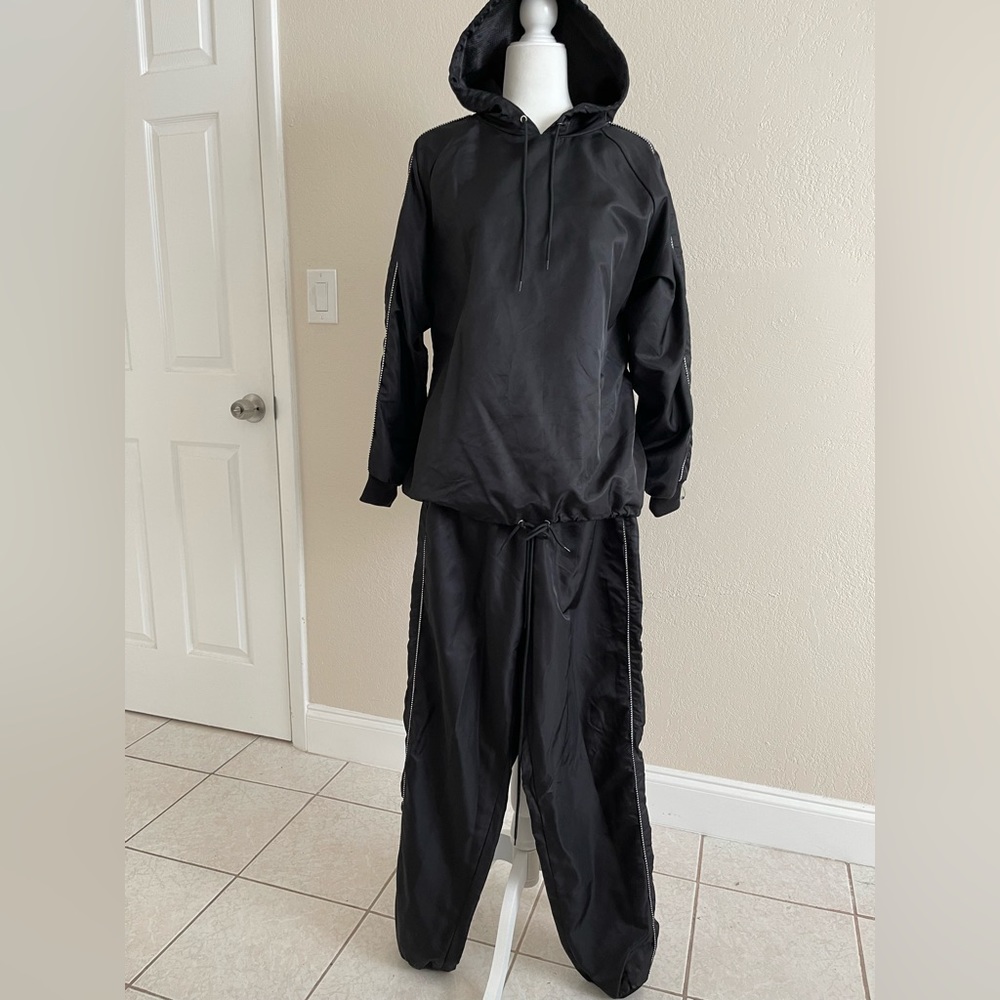 Fashion nova pant and hoody set